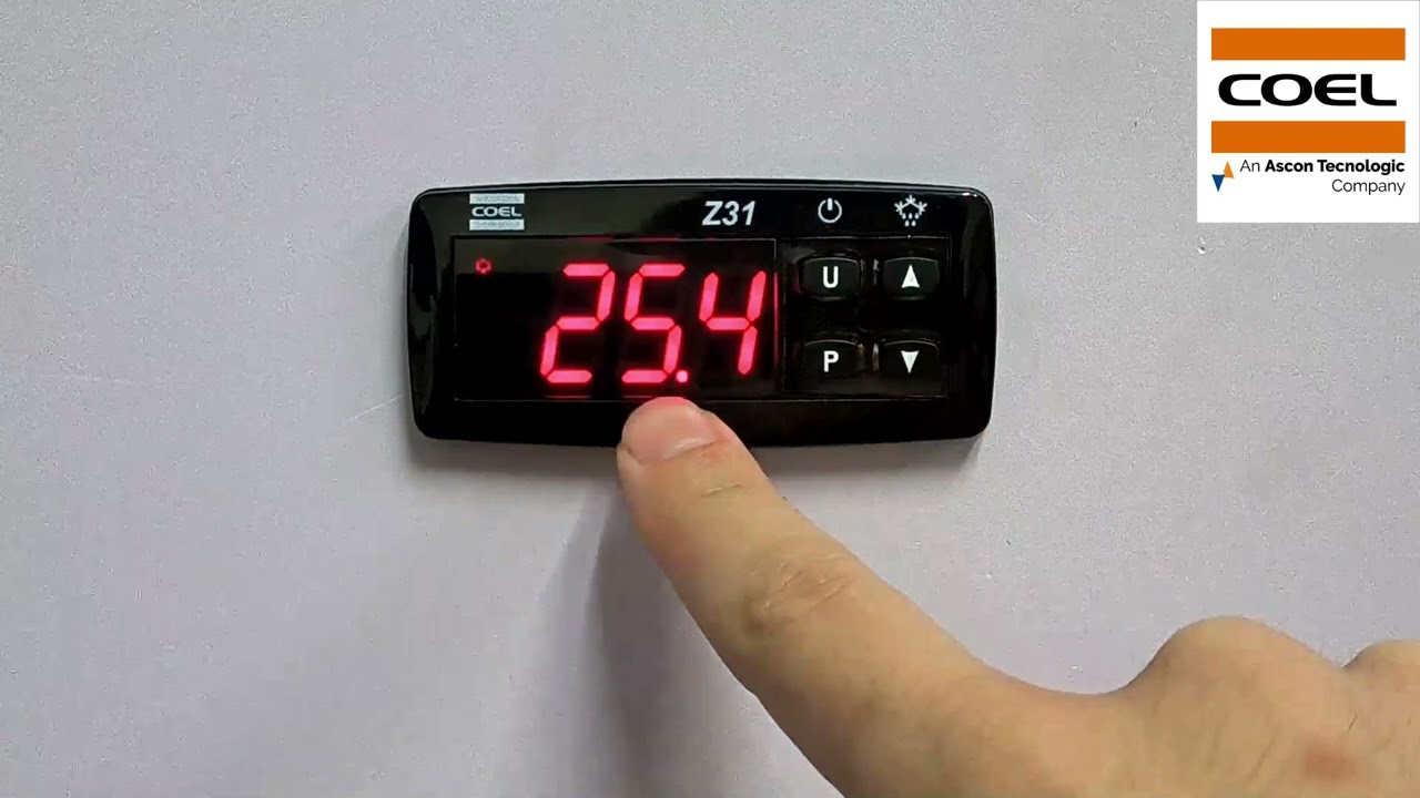 Control de temperatura Z31 - Función para bloqueo del teclado