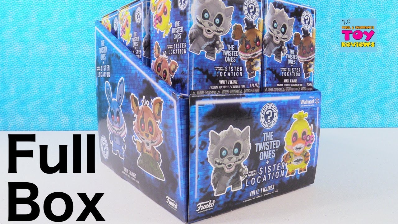 The Twisted Ones Five Nights At Freddys Walmart Exclusive Funko Mystery Minis Toy Review | PSToyRevi