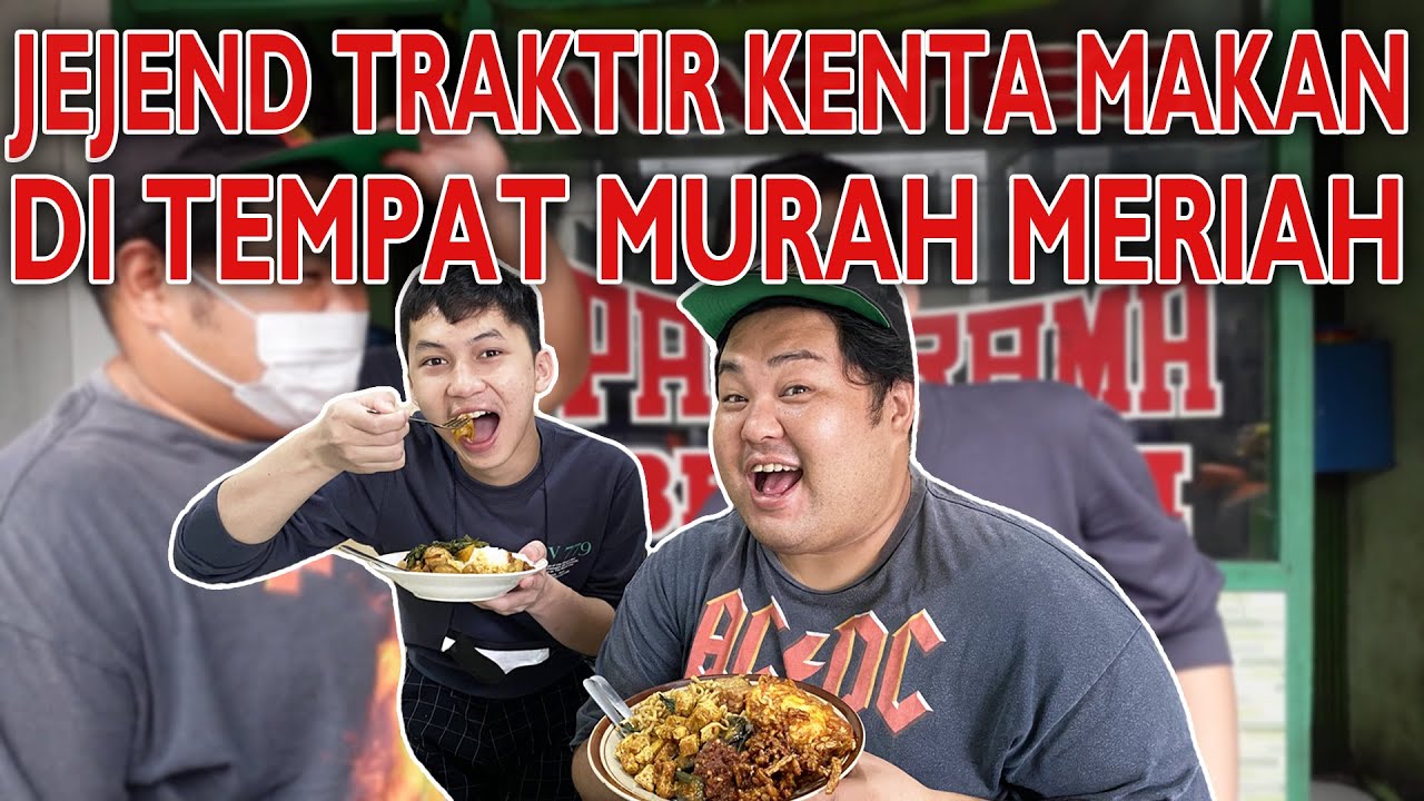 MAKAN DI TEMPAT FAVORITE JEJEND, KENTA SAMPE NAMBAH 2 PORSI