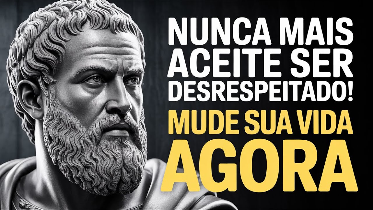 COMO NUNCA MAIS se sentir DESRESPEITADO [Estoicismo]