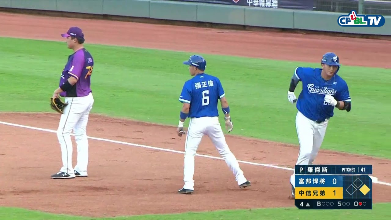 09/05 富邦 vs 中信 賽後，羅傑斯完投完封外帶九次三振，全面封鎖富邦打線，帶領兄弟拿下勝利