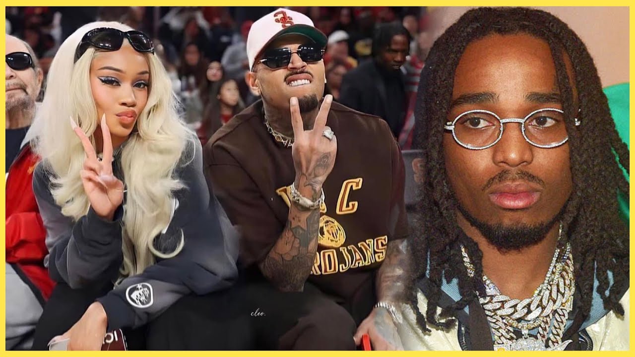SaWeetie reacts to Chris Brown Telling Quavo SHE CHEATED WITH BREEZY!