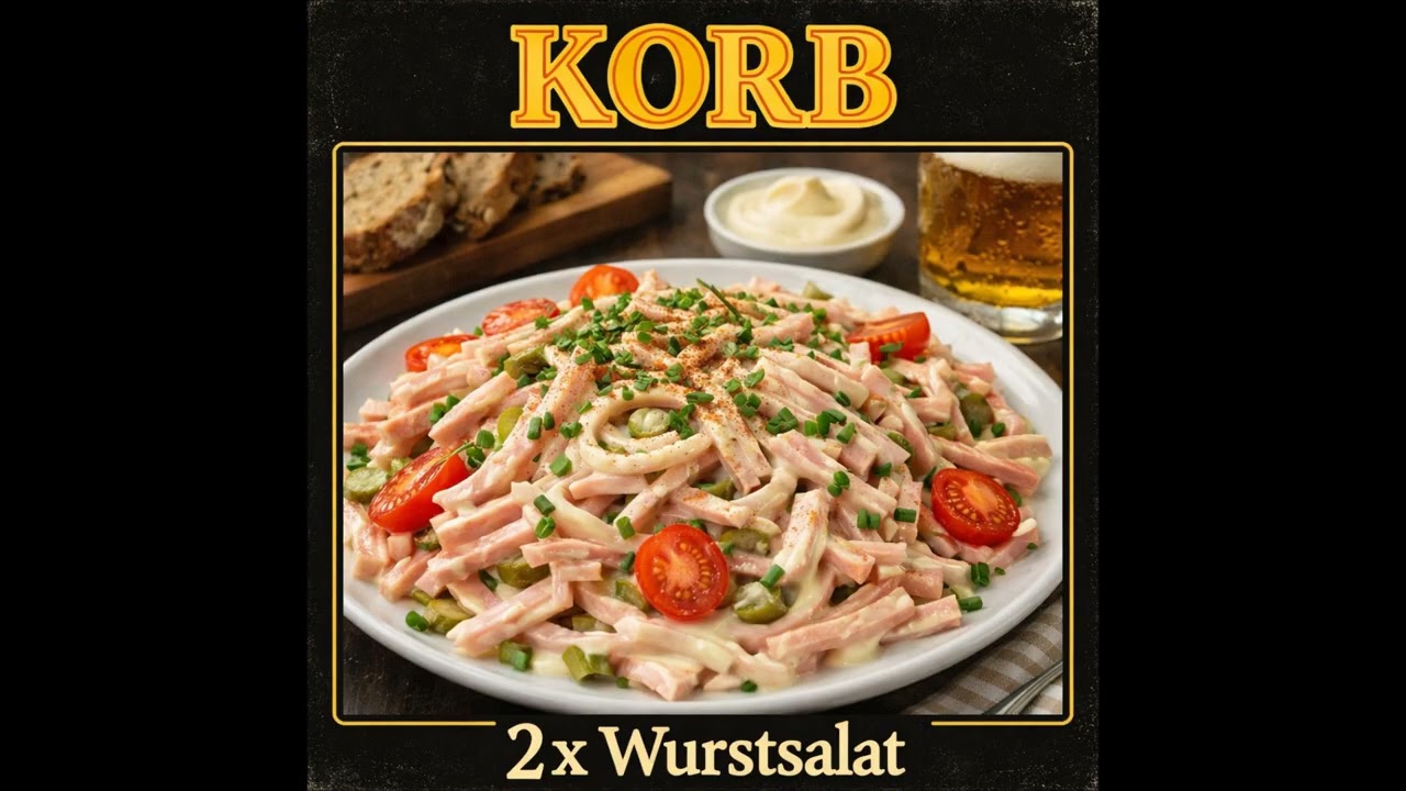 KORB -  2 x Wurstsalat