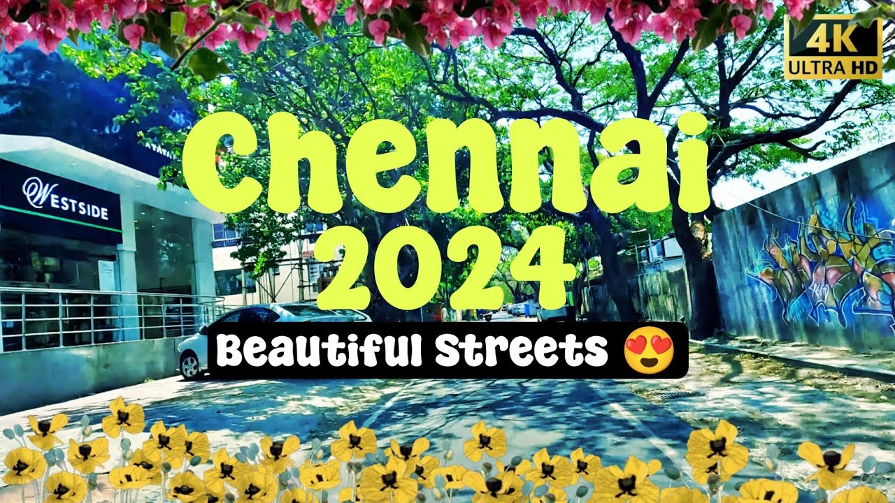 [4K]🇮🇳 𝑺𝒕𝒓𝒆𝒆𝒕𝒔 𝒊𝒏 𝑪𝒉𝒆𝒏𝒏𝒂𝒊, 𝑨𝒅𝒚𝒂𝒓 𝑬𝒅𝒊𝒕𝒊𝒐𝒏 😍 | #chennai #adyar #morningdrive #newvideo