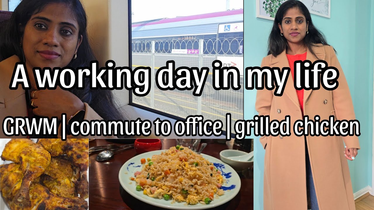 A Day in my life as a Malayali working mom in Australia|get ready, office commute and cooking