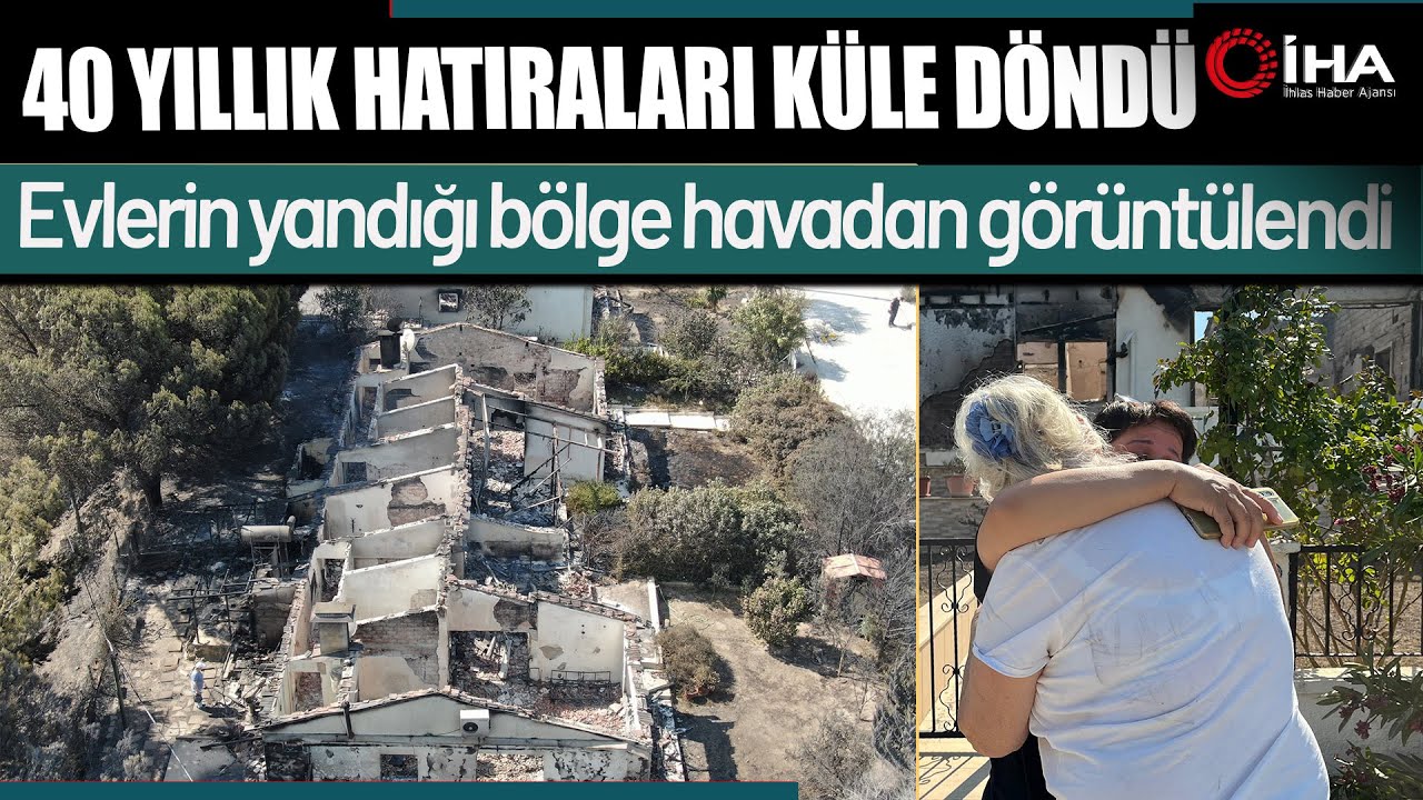 Yangın Ardında Enkaz ve Gözyaşı Bıraktı! 40 Yıllık Hatıralar Küle Döndü