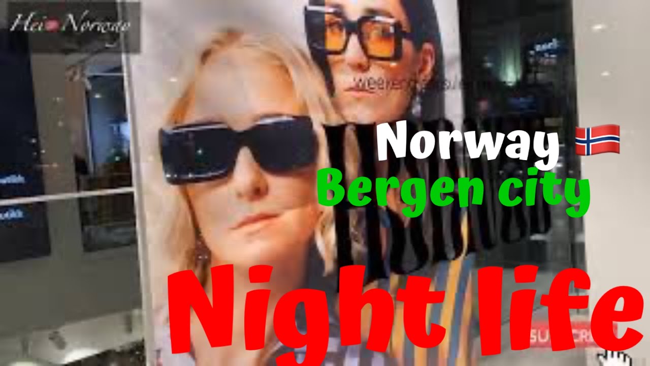 Night life Bergen city walking around #nightlife#bergencity#enjoytime
