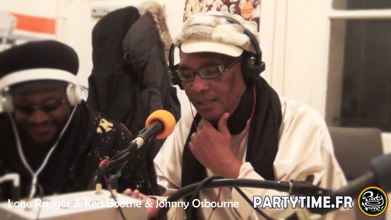 KEN BOOTHE & JOHNNY OSBOURNE & LONE RANGER - Freestyle at PartyTime 2013