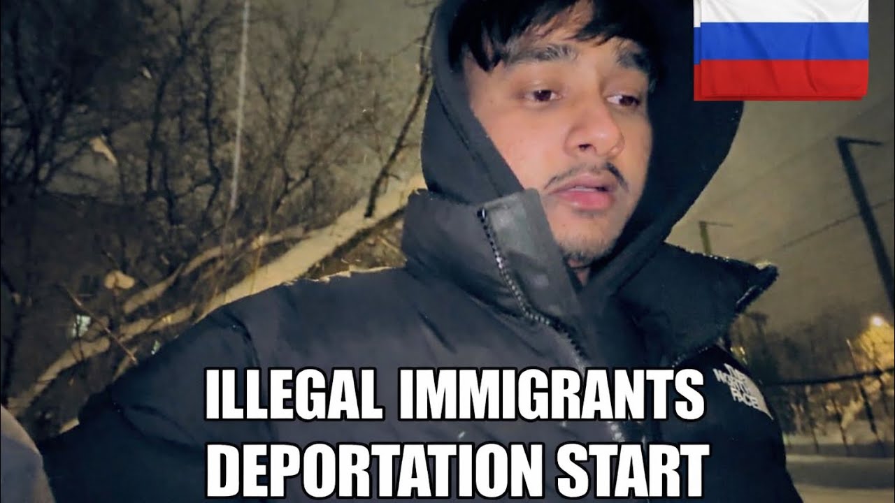 Russian police deported by illegal immigrate 🇷🇺⛔️ #illegalimmigration #russia #moscow #foryou #viral