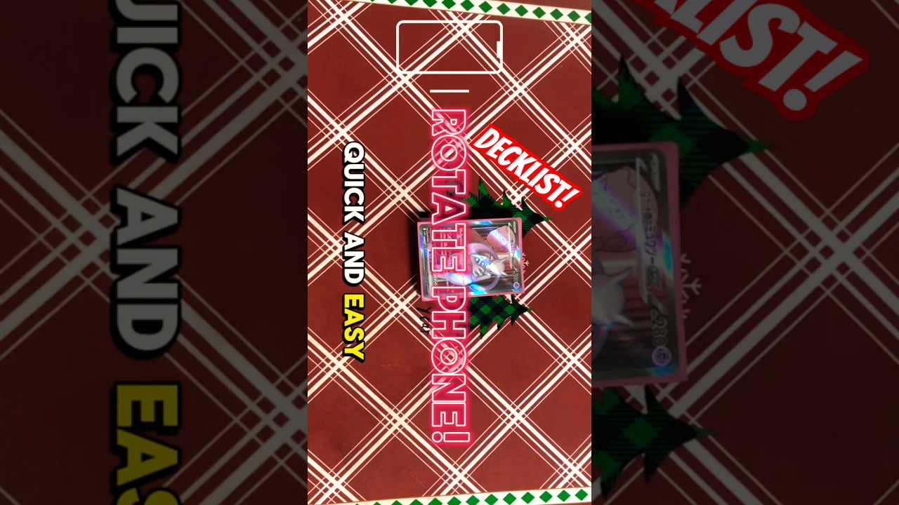 Team Rocket Mewtwo Decklist! #pokemon #pokemoncards #ポケモン #pokemontcg