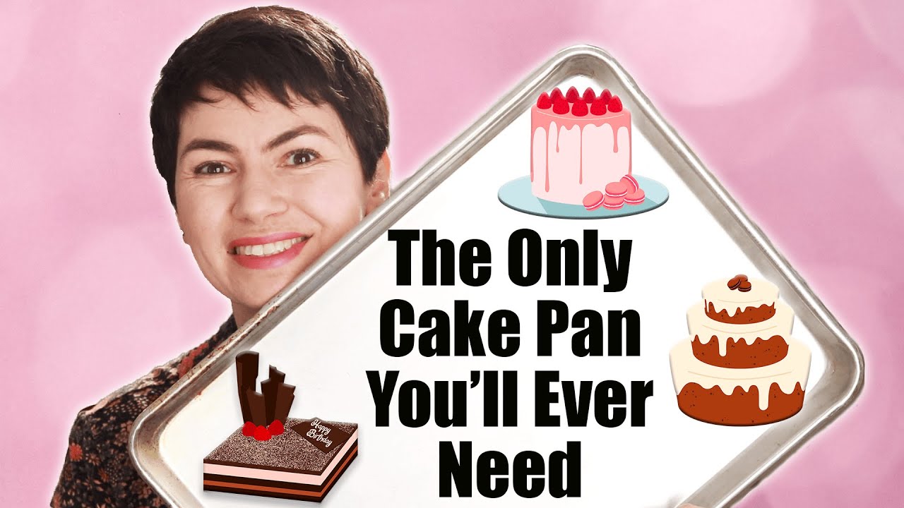 Perfectly Even Cake in a Sheet Pan -- No Crust, No Dome!