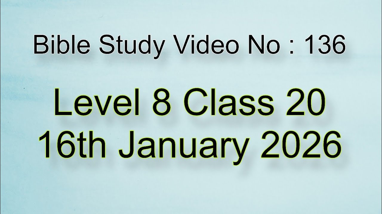 Level 8 Class 20