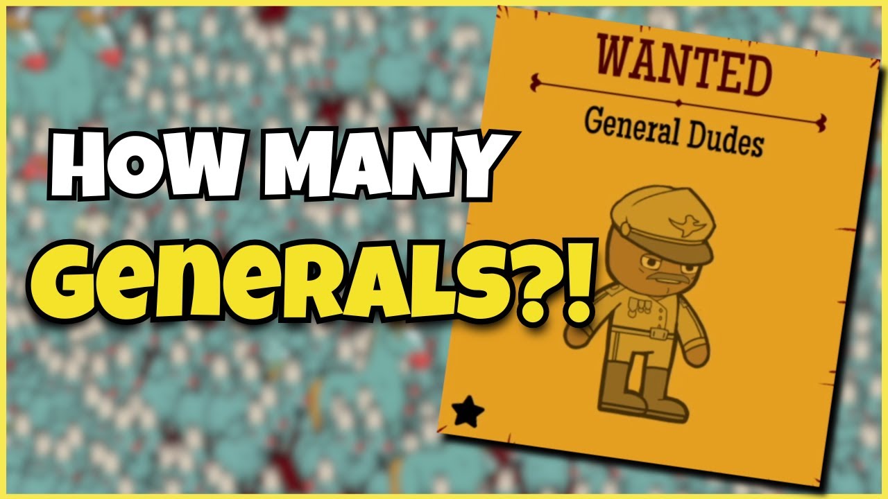 Generals Are BROKEN! | How Many Dudes