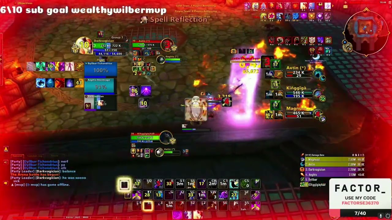 More 10.1 Shadow Priest Arena (It's kinda fun) - multi r1 Sp PvP