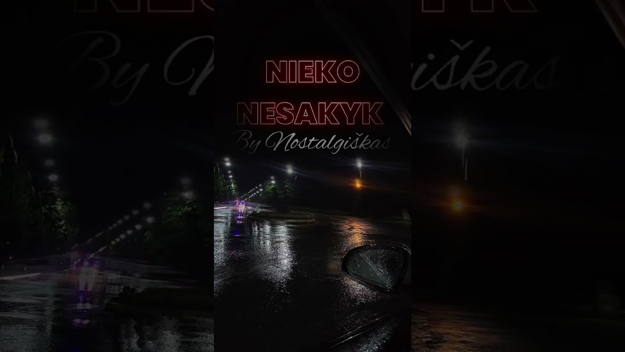 Nostalgiškas - NIEKO NESAKYK (Generuota DI) 