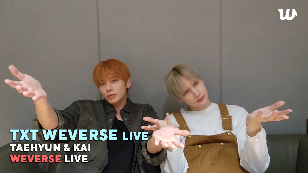 [MULTI SUB] TXT WEVERSE LIVE (2026.03.24) | TAEHYUN & KAI LIVE