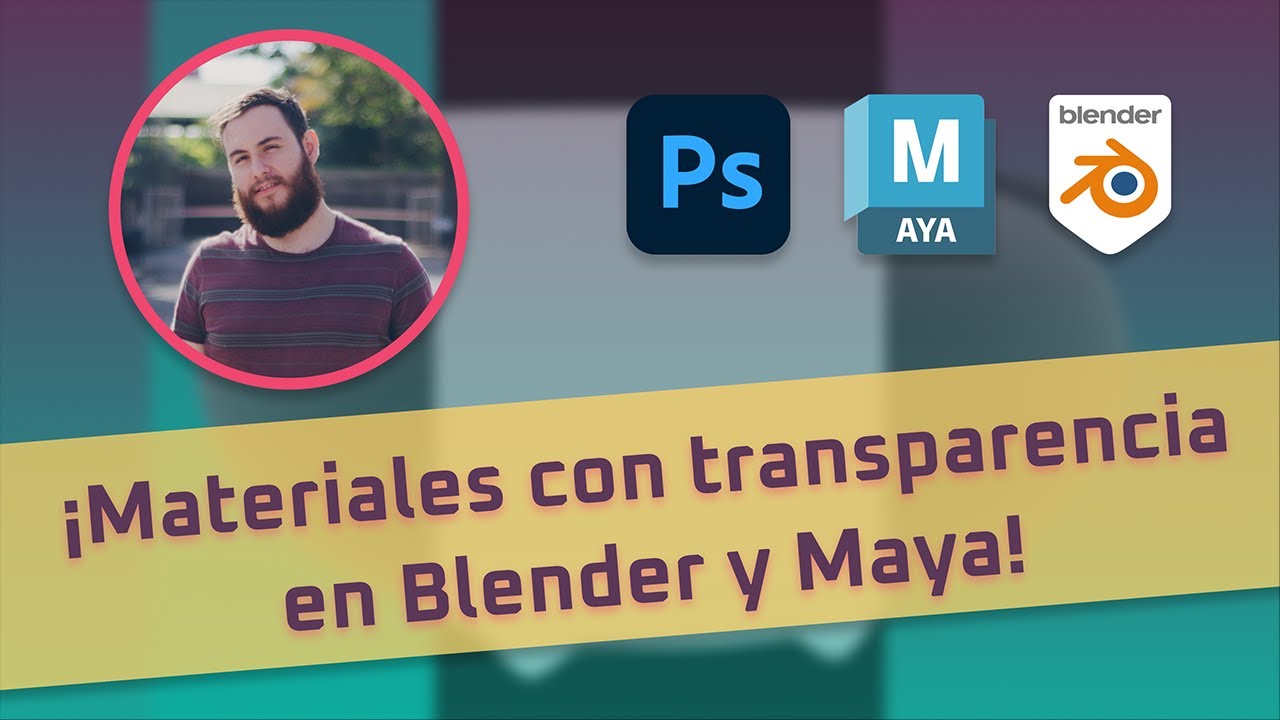 Transparencias en Blender y Maya: Tutorial completo de materiales 3D
