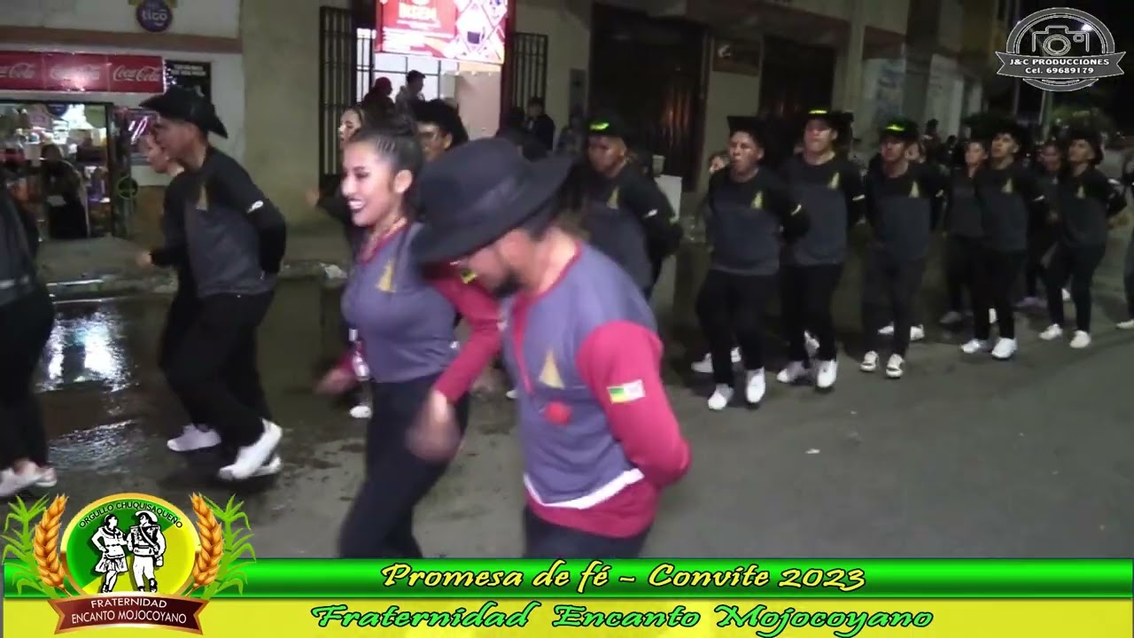 Fraternidad Encanto Mojocoyano 2023 - Promesa de fé - convite