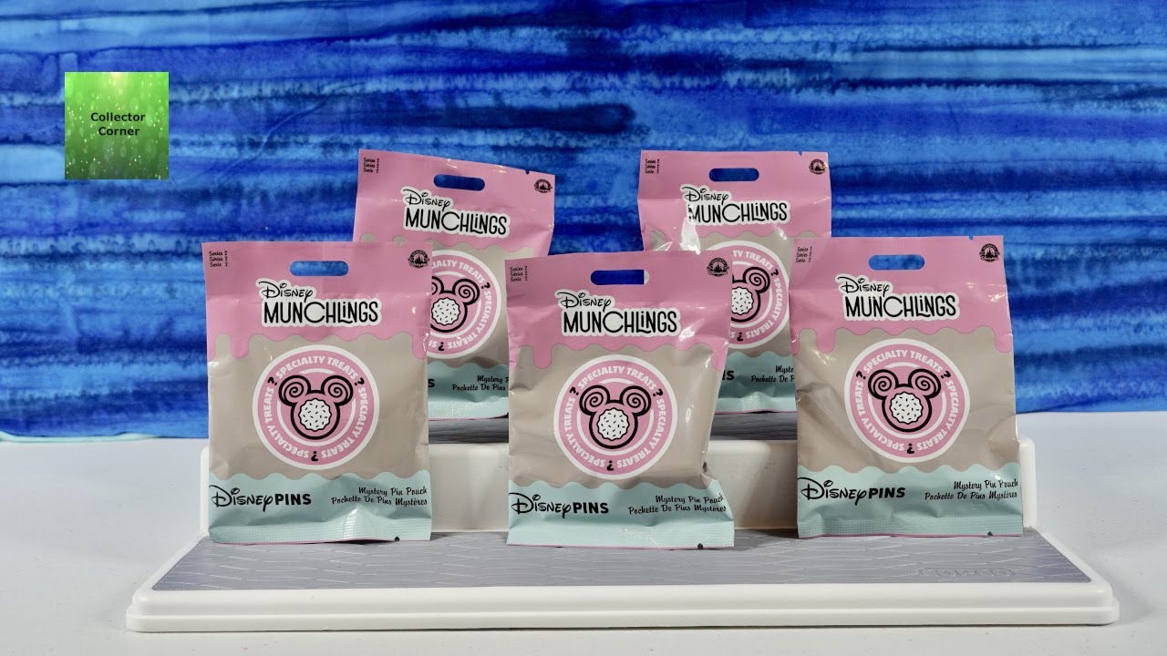 Disney Munchlings Pins Specialty Treats Blind Bag Opening Review | CollectorCorner