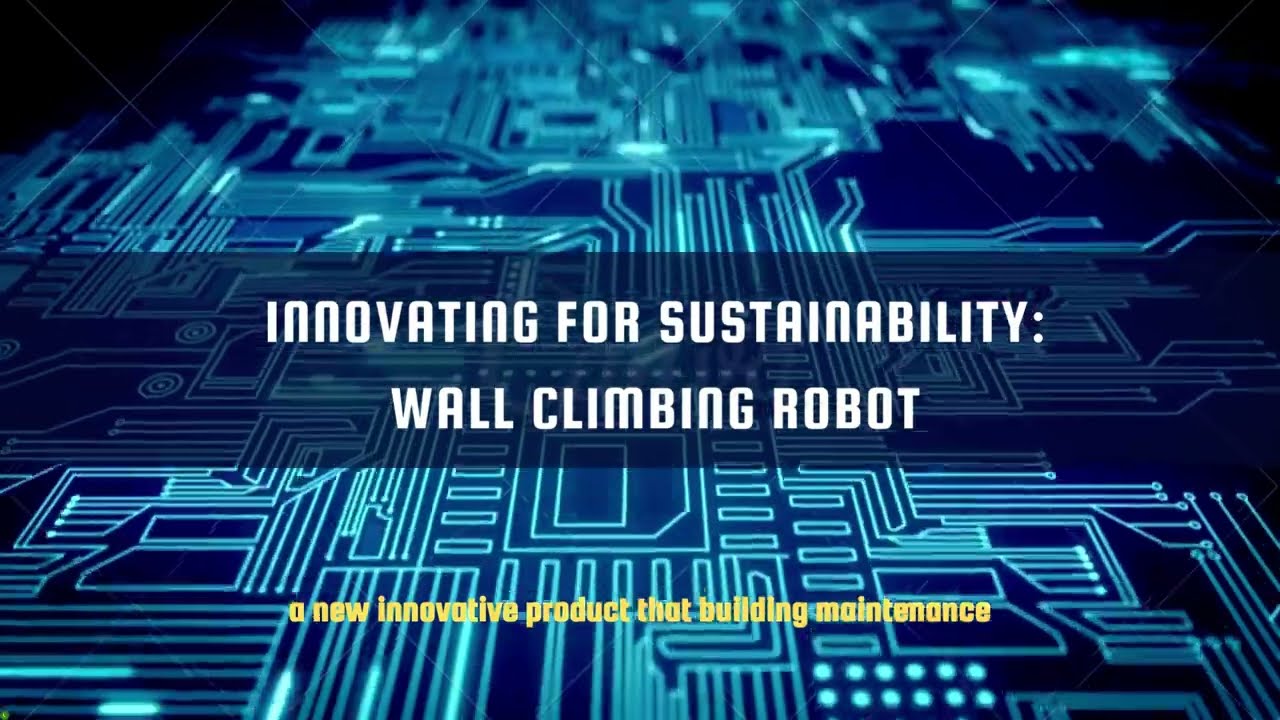 NEW INNOVATION (TEMPERATURE SENSING WALL CLIMBING ROBOT)