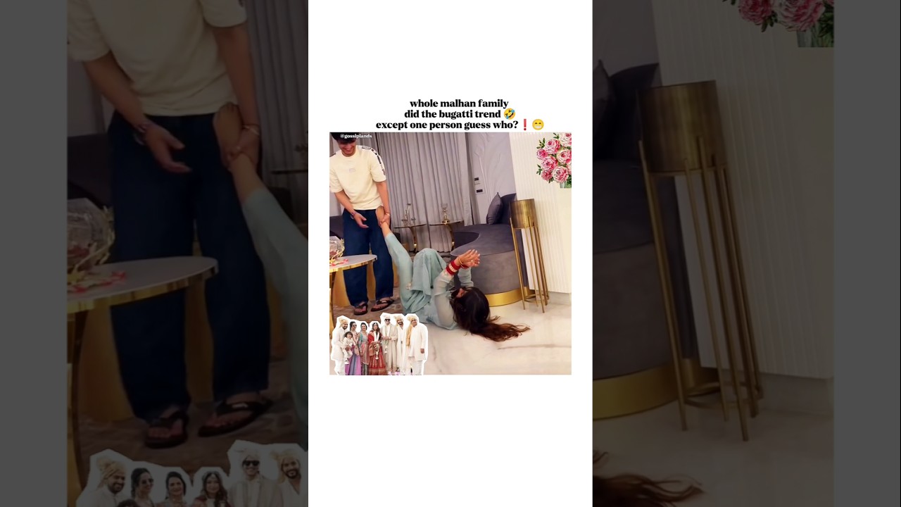 malhan family did the bugatti trend 😂 #ruchikarathore #triggeredinsaan#shorts#trend#ytshorts#bugatti