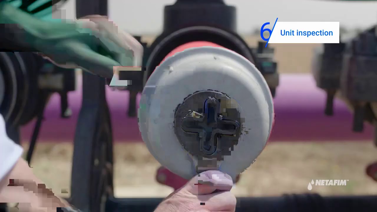 Netafim: Disc Filters - How to Fix High Differential Pressure