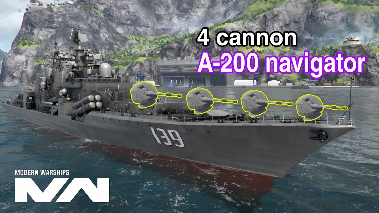 This build for CN TYPE 956EM can kill enemy Fast - Modern Warships 