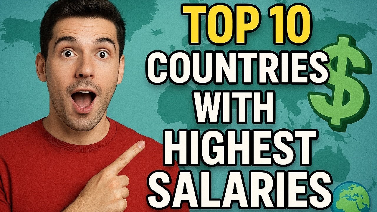 Top 10 Countries with Highest Salaries in 2025 💵🌍