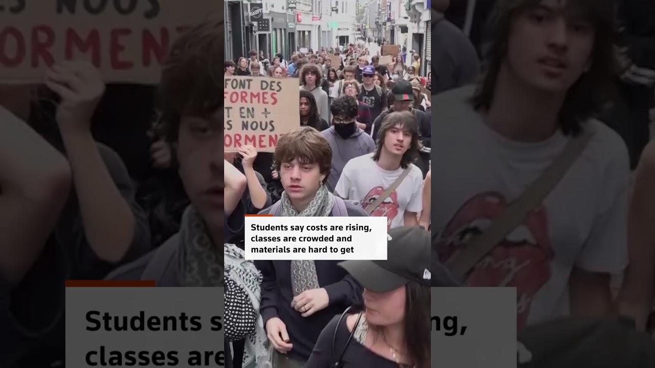 Belgian student protests echo France