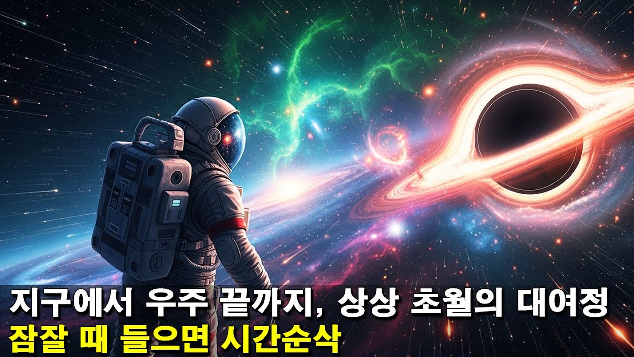 [수면다큐]《우주의 진정한 규모: 지구에서 우주의 끝으로 떠나는 여정》잠잘 때 들으면 시간순삭!