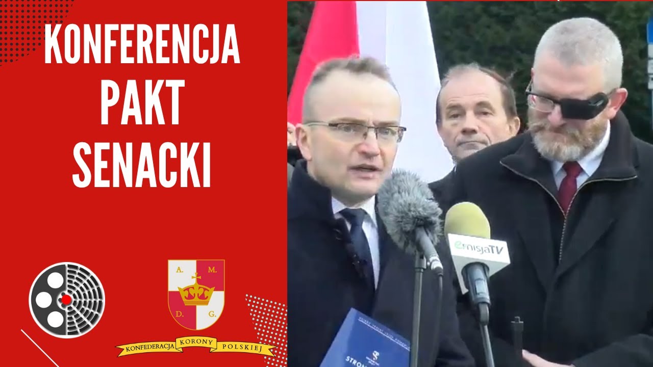 [KKP]: G. Braun, M. Woch - PAKT SENACKI - konferencja prasowa