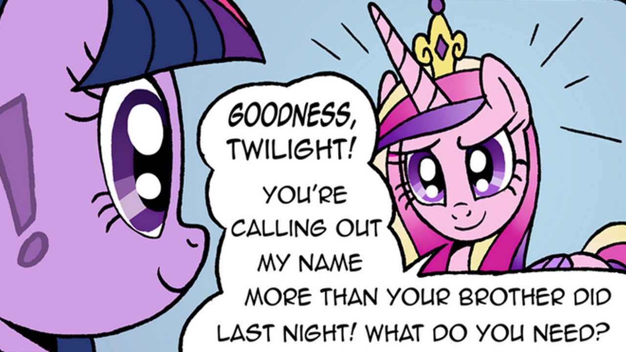 [MLP Comic Dub] Call My Name (saucy comedy)