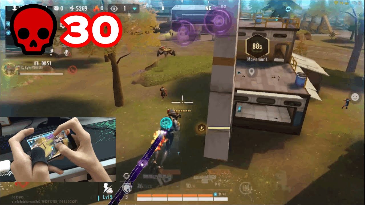 SOLO VS SQUAD 30 KILL HANDCAM GAMEPLAY in Farlight 84