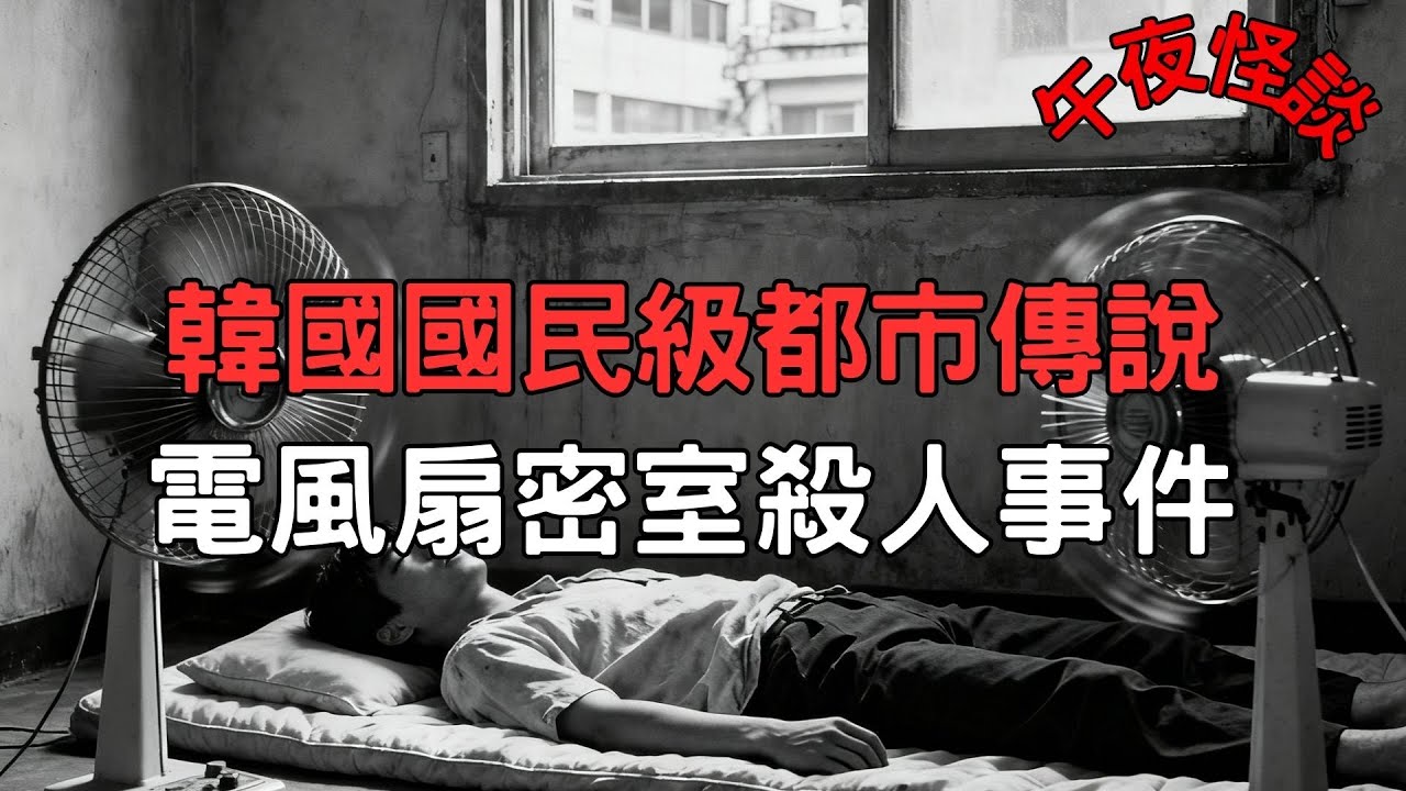 【訓住教聽 】解密韓國【電風扇密室殺人】國民級都市傳說！一個植根韓國幾代人腦海的都市傳說！究竟是政府的陰謀，還是集體的詛咒？