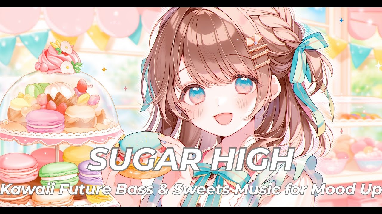【Playlist】SUGAR HIGH | Kawaii Future Bass & Sweets Music for Mood Up