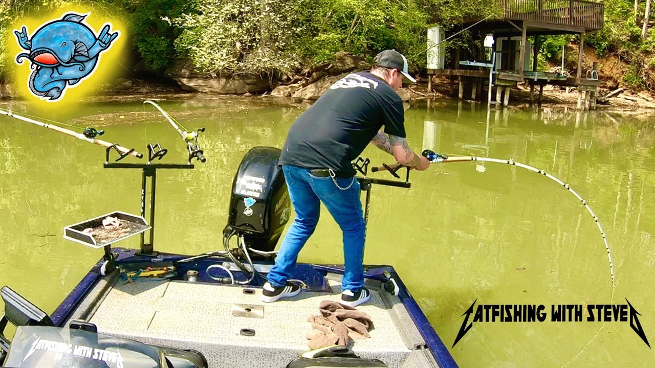 Flathead....Broke Rod....and a RARE CATCH!!!...