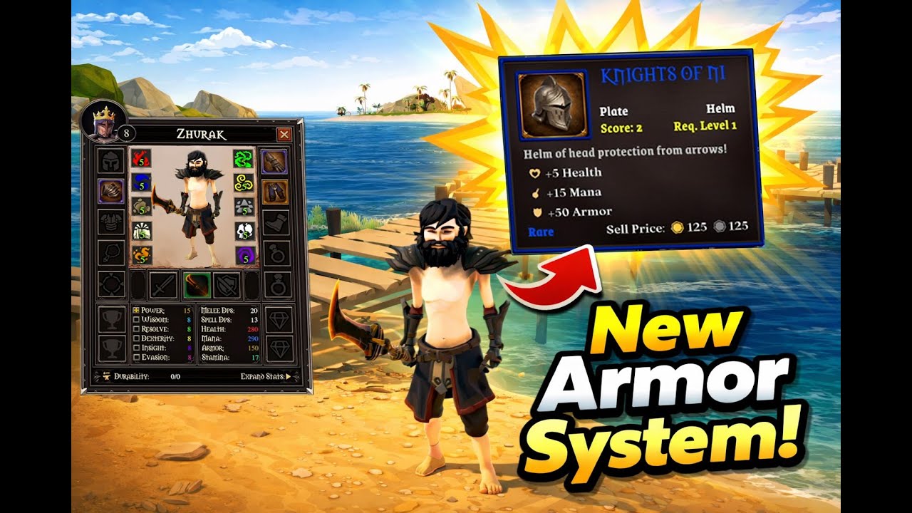 Tales of Agartha - Devlog 02 - Armor System Preview!