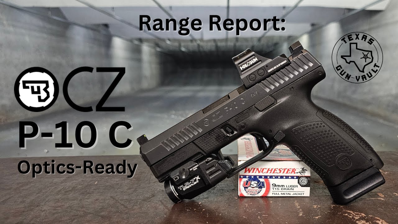 Отчет о стрельбе: пистолет CZ P-10 C с оптикой