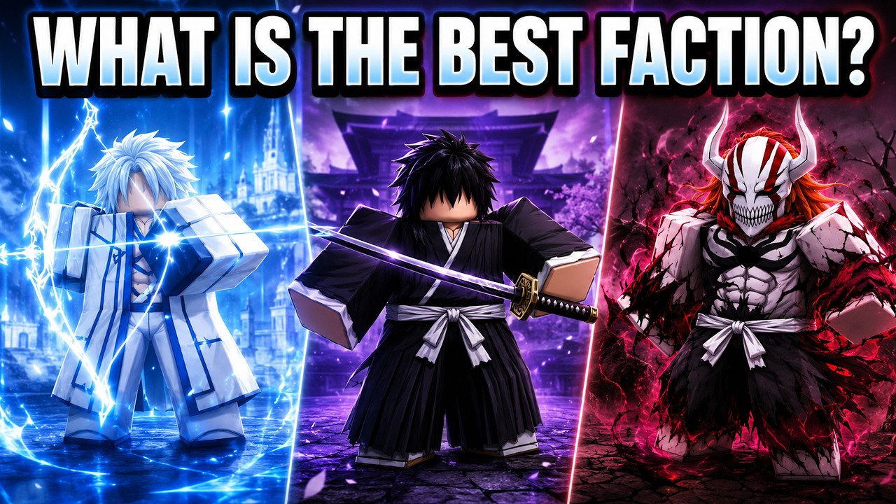 BEST FACTION (QUINCY vs HOLLOW vs SHINIGAMI) in VV ULTIMATUM Roblox
