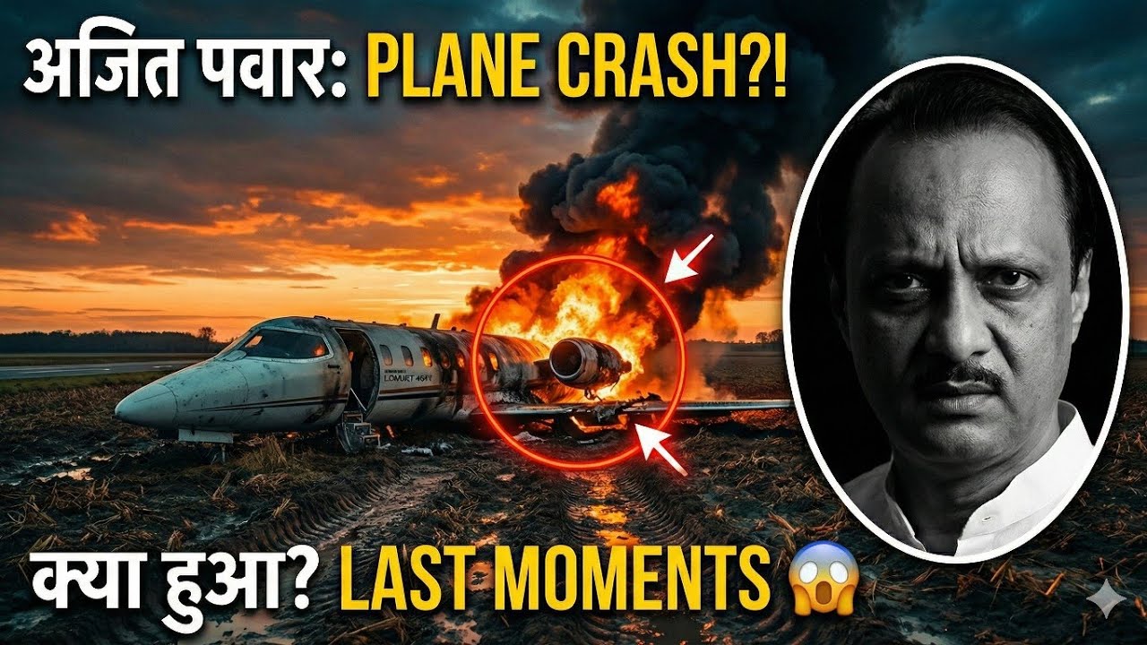 अजित पवार Plane Crash?! | Baramati Runway पर क्या हुआ | possible Reasons explained 