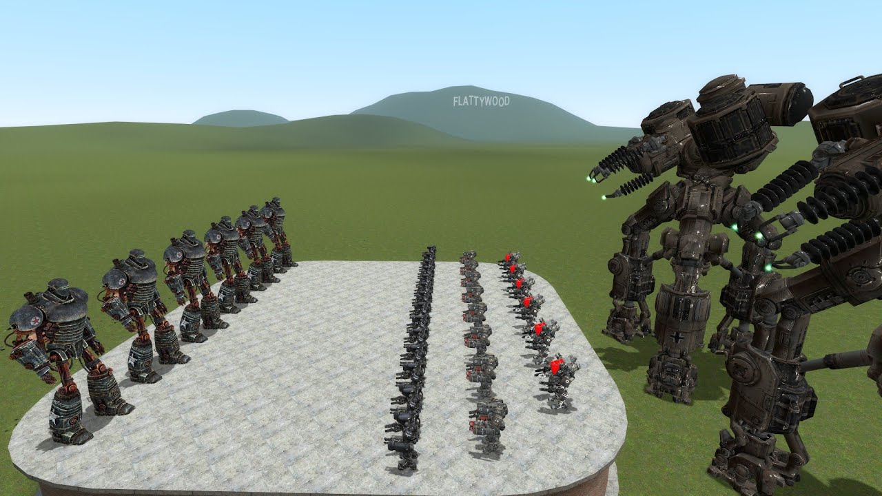 WOLFENSTEIN VS LIBERTY PRIMES - GMOD-FIGHTS