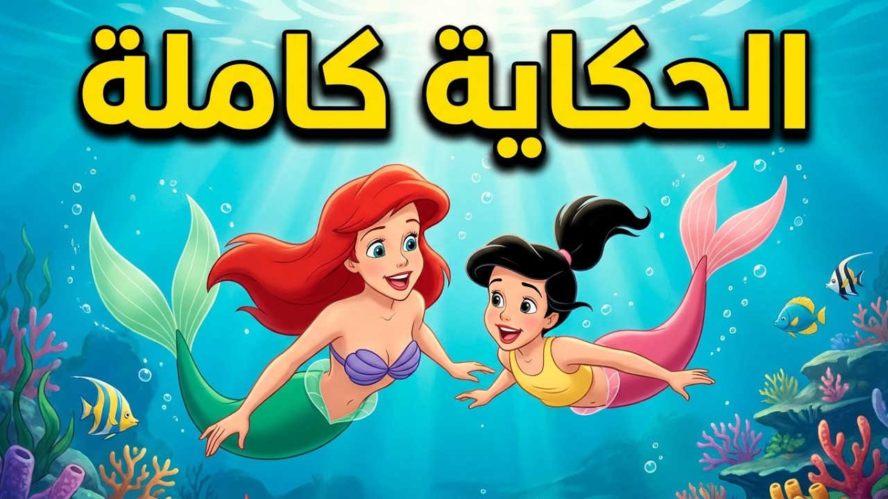 قصة حياة حورية البحر اريل | ملخص فيلم the little mermaid 1&2