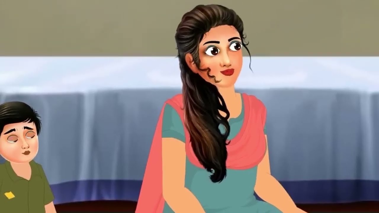 ट्रेन में चना चाट वाली _ Train Me Chana Chaat Wali _ Hindi Kahani _ Moral Stories _ Hindi Cartoon