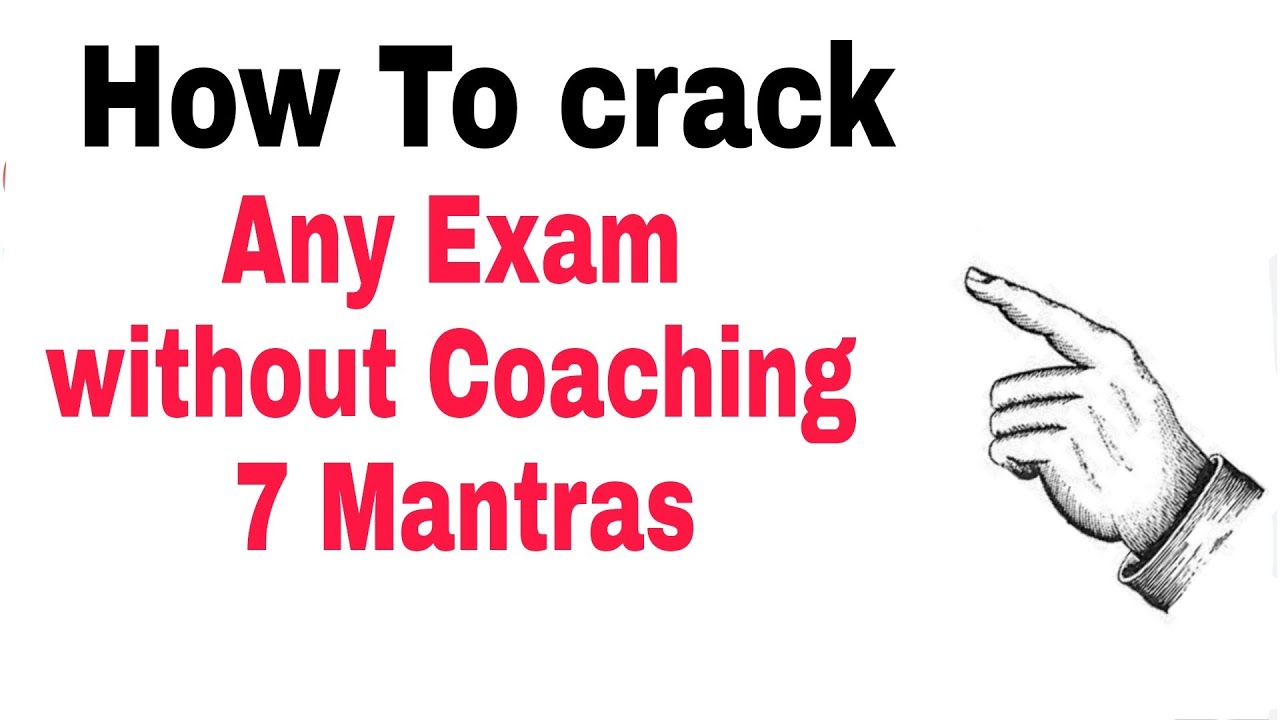 How to Crack Any Exam || Golden Rule to Crack Exam || 7 Mantras | how to crack competitive exams