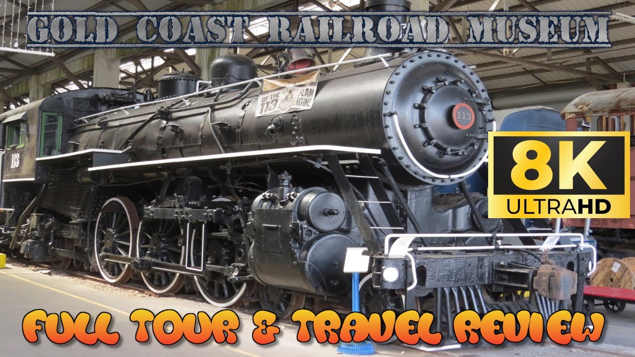 The Gold Coast Railroad Museum (Miami, FL) | 8K Full Tour & Travel Review |  #adventureschmuck