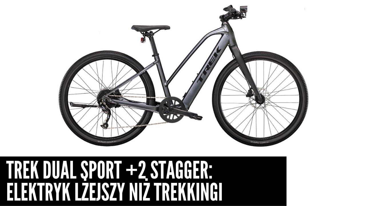Trek Dual Sport +2, czyli elektryczny rower lżejszy niż zwykły trekking