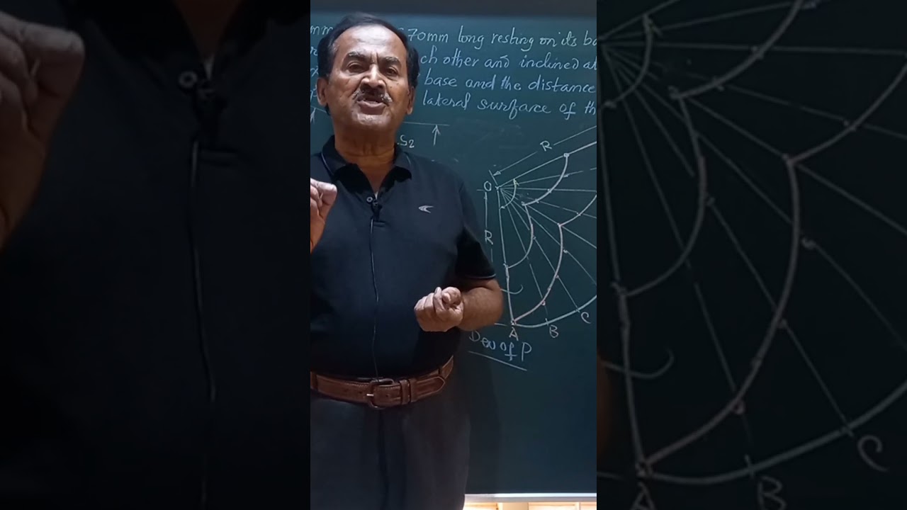 Come cut by 2 section planes/ Development of cone/ Engineering Drawing/ Technical video