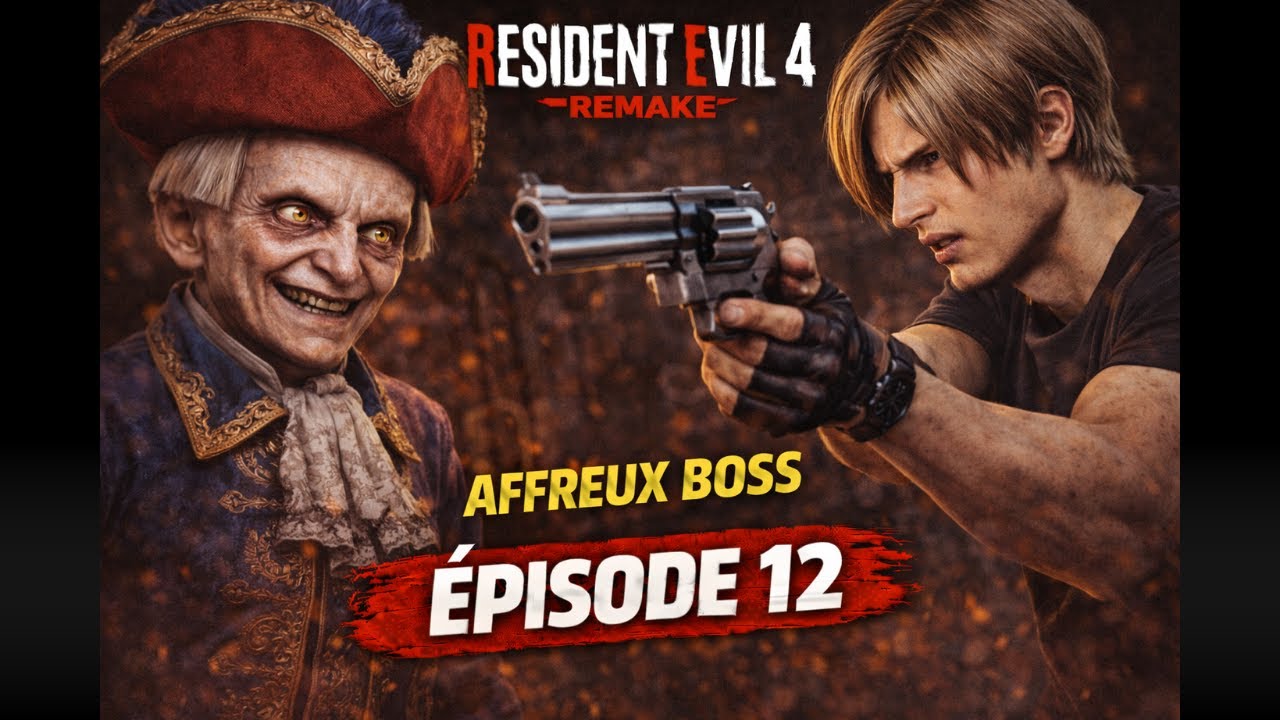 Resident Evil 4 Remake – Épisode 12 | La tour de l’horloge et le combat vs Salazar | Let’s Play Fr