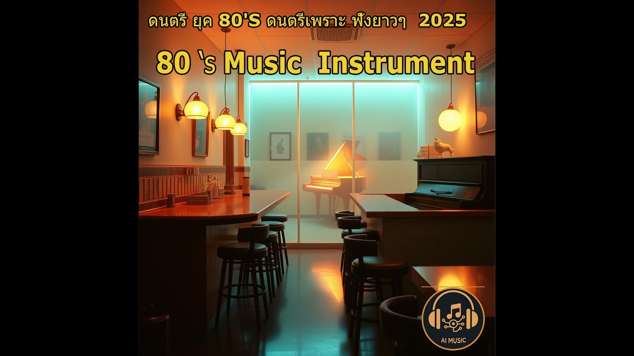 เพลงดัง ฟังเพราะ ยุค 80  : ดนตรี ยุค 80'S ดนตรีเพราะ ฟังยาวๆ  2025   ไม่มีโฆษณา
