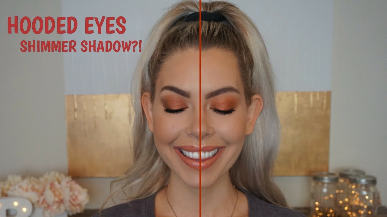 HOODED EYES: How I Like To Apply Shimmery Eyeshadow
